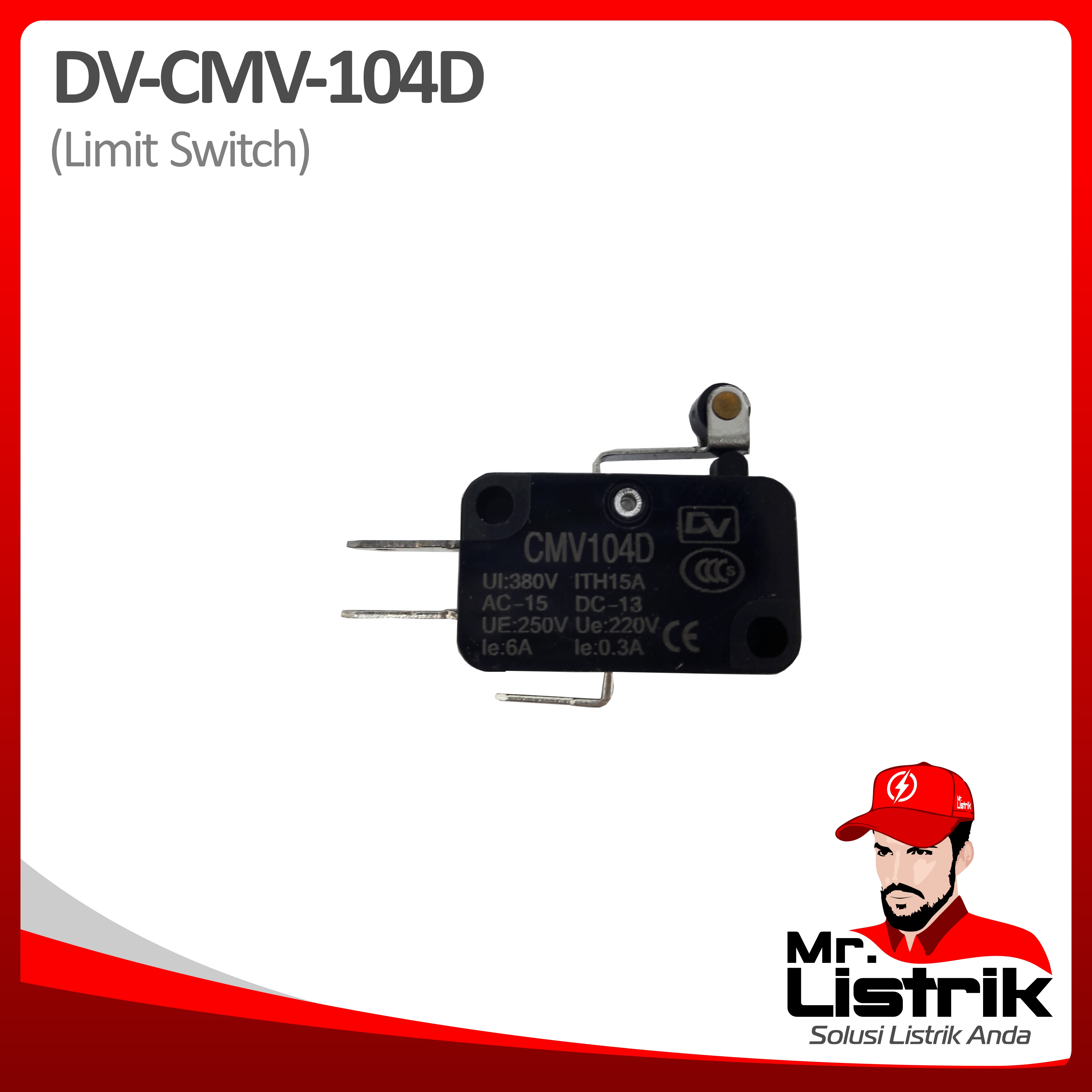 Limit Switch DV CMV Micro Switch CMV-104D