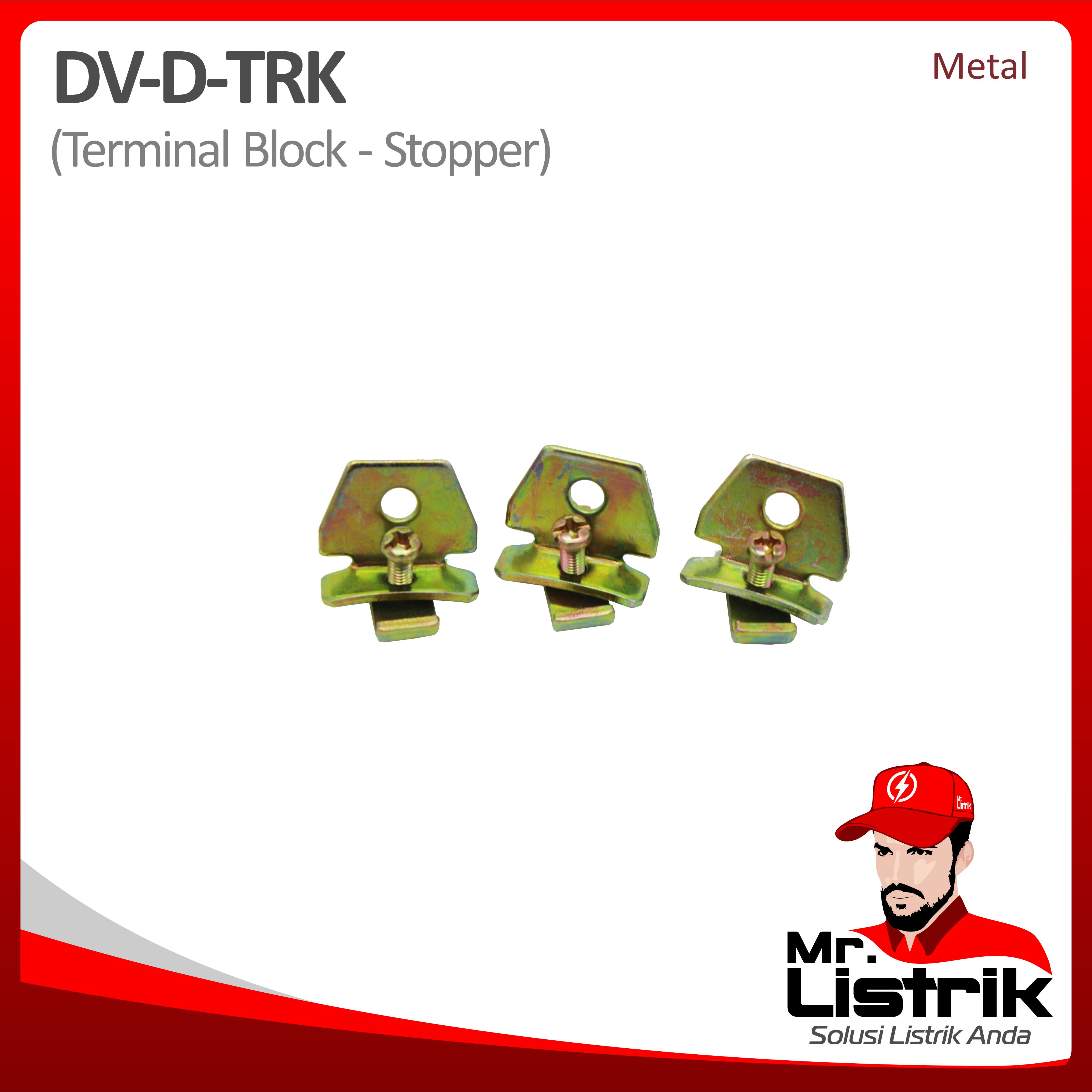 Stopper Terminal Block Metal DV TR-K