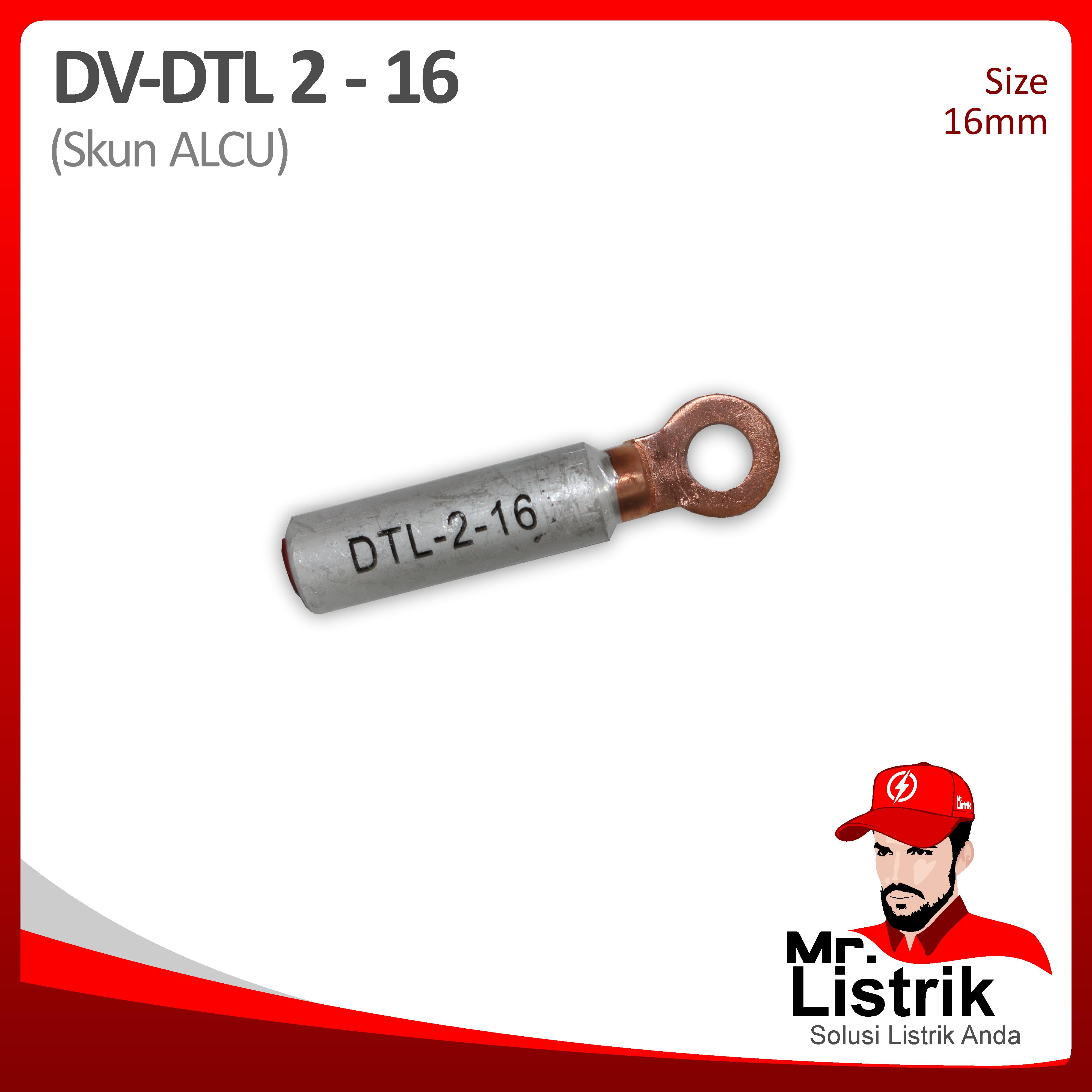 Skun ALCU 16mm DV DTL2-16