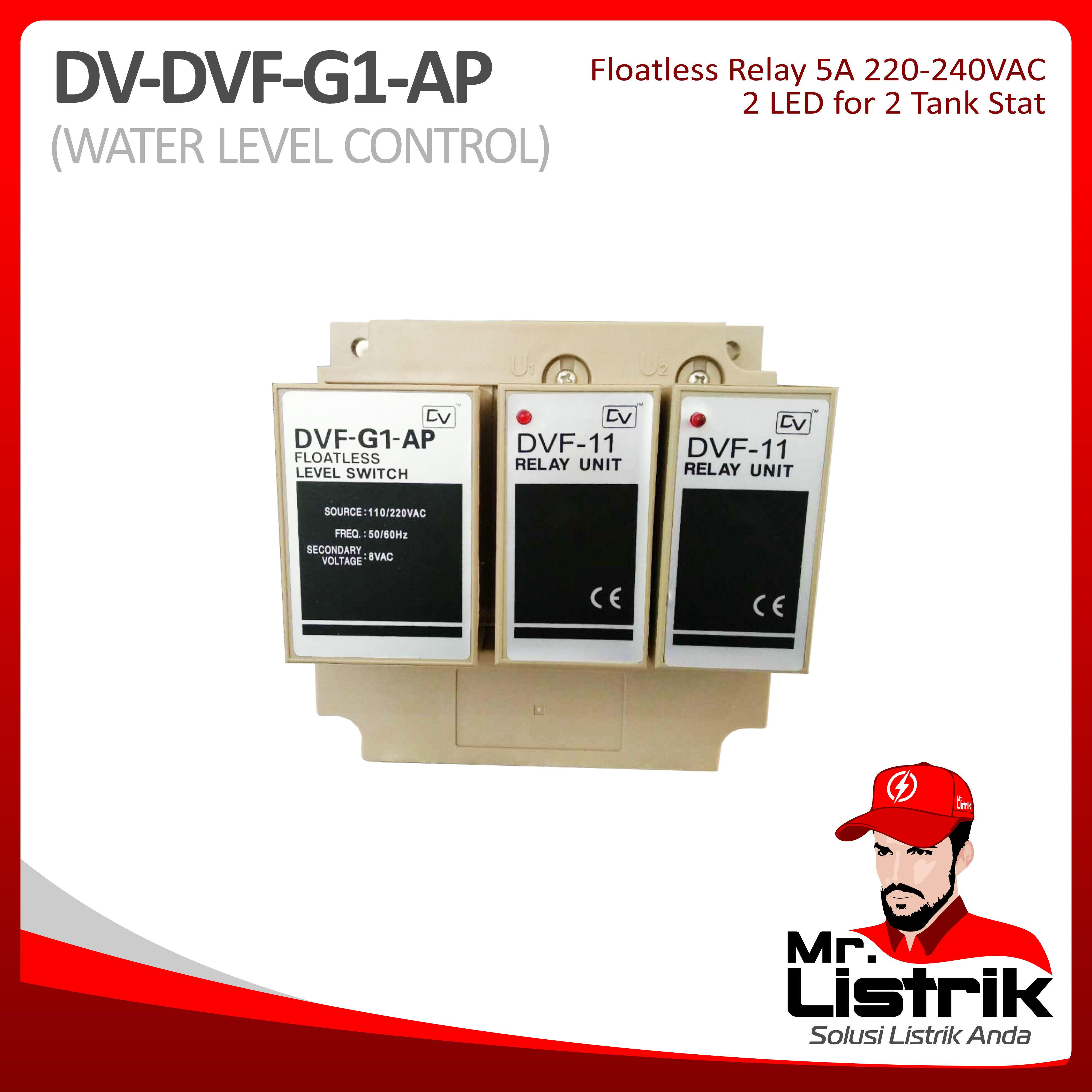 Water Level Control 2 Tanki DV DVF-G1-AP