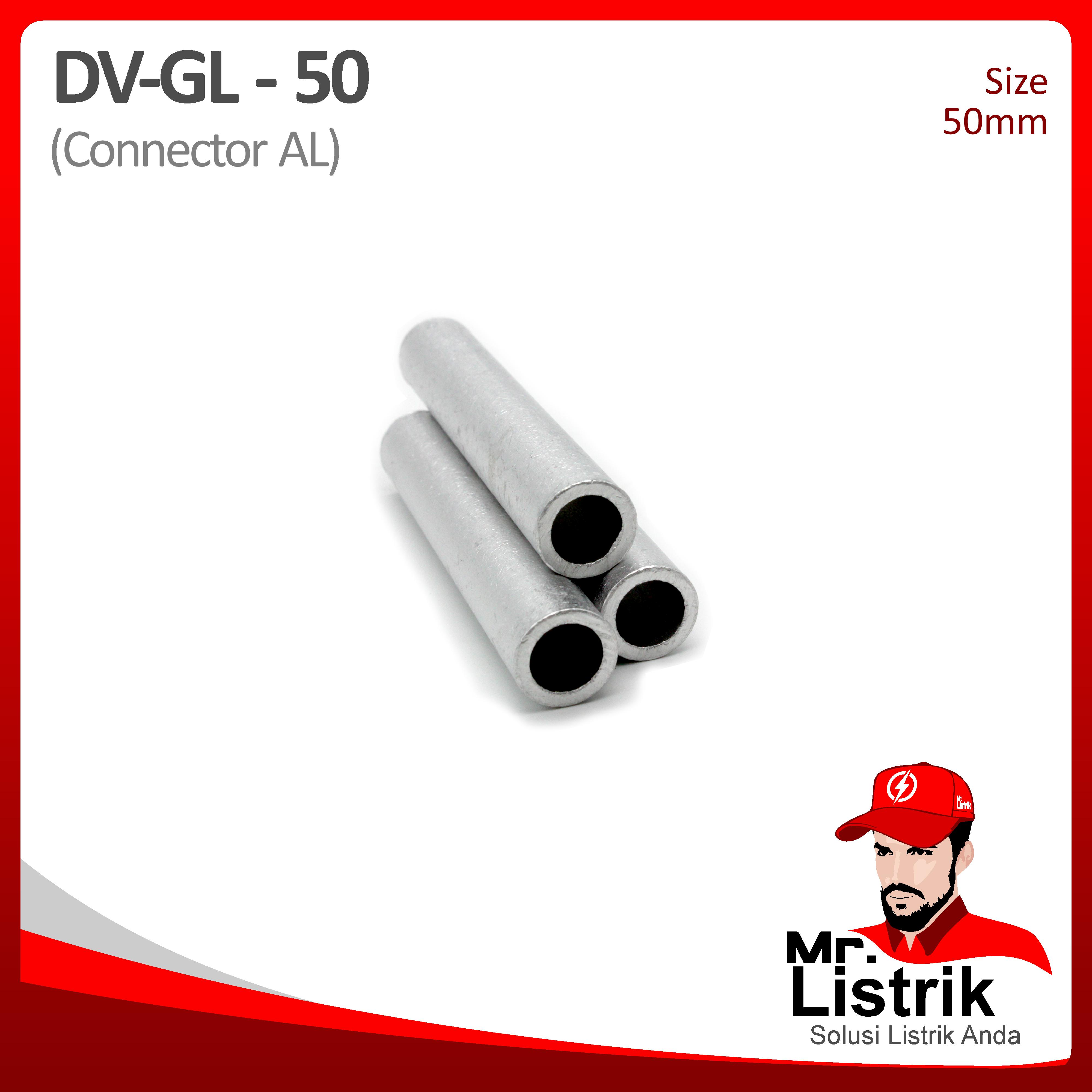Connector AL 50mm DV GL-50