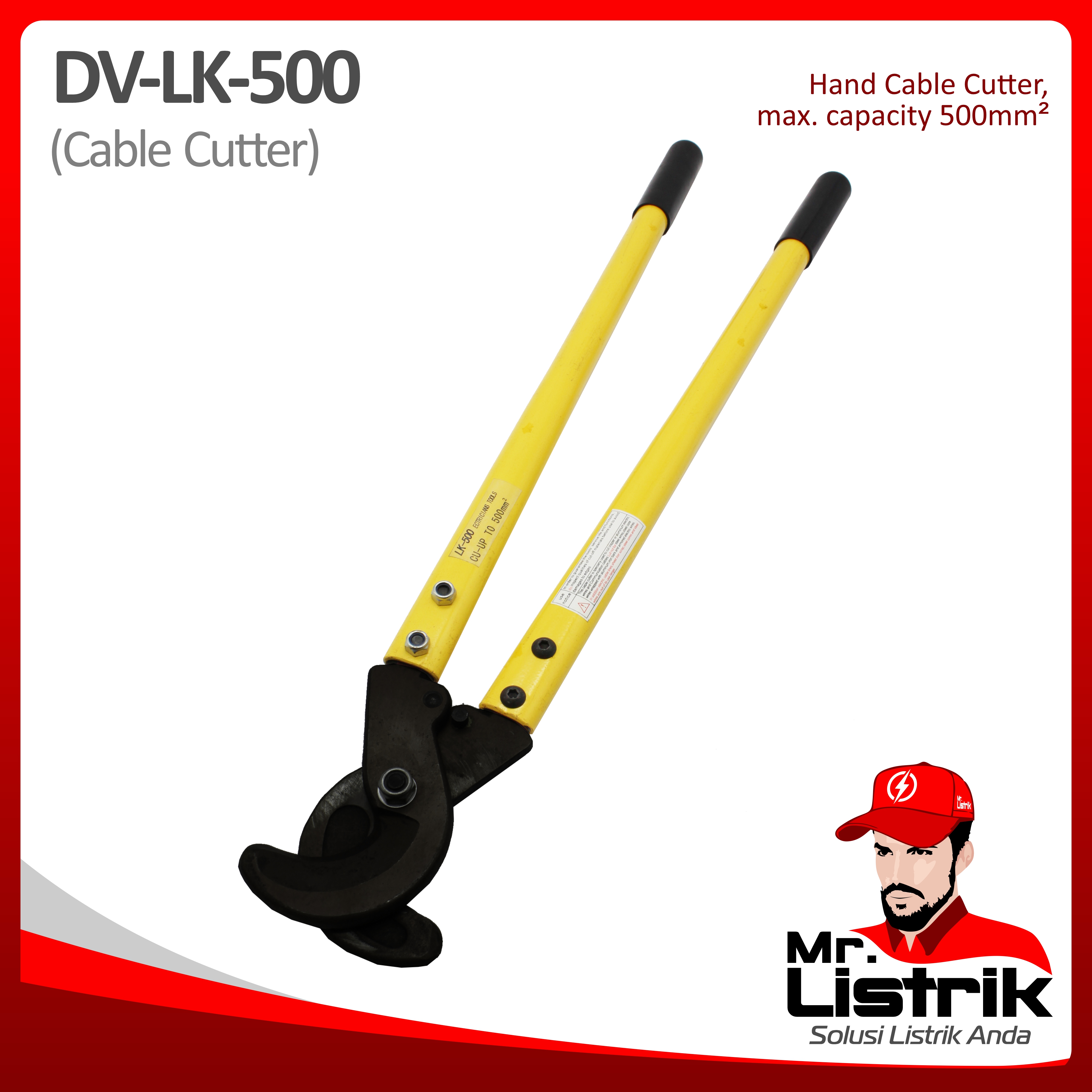 Cable Cutter Max 500mm DV LK-500