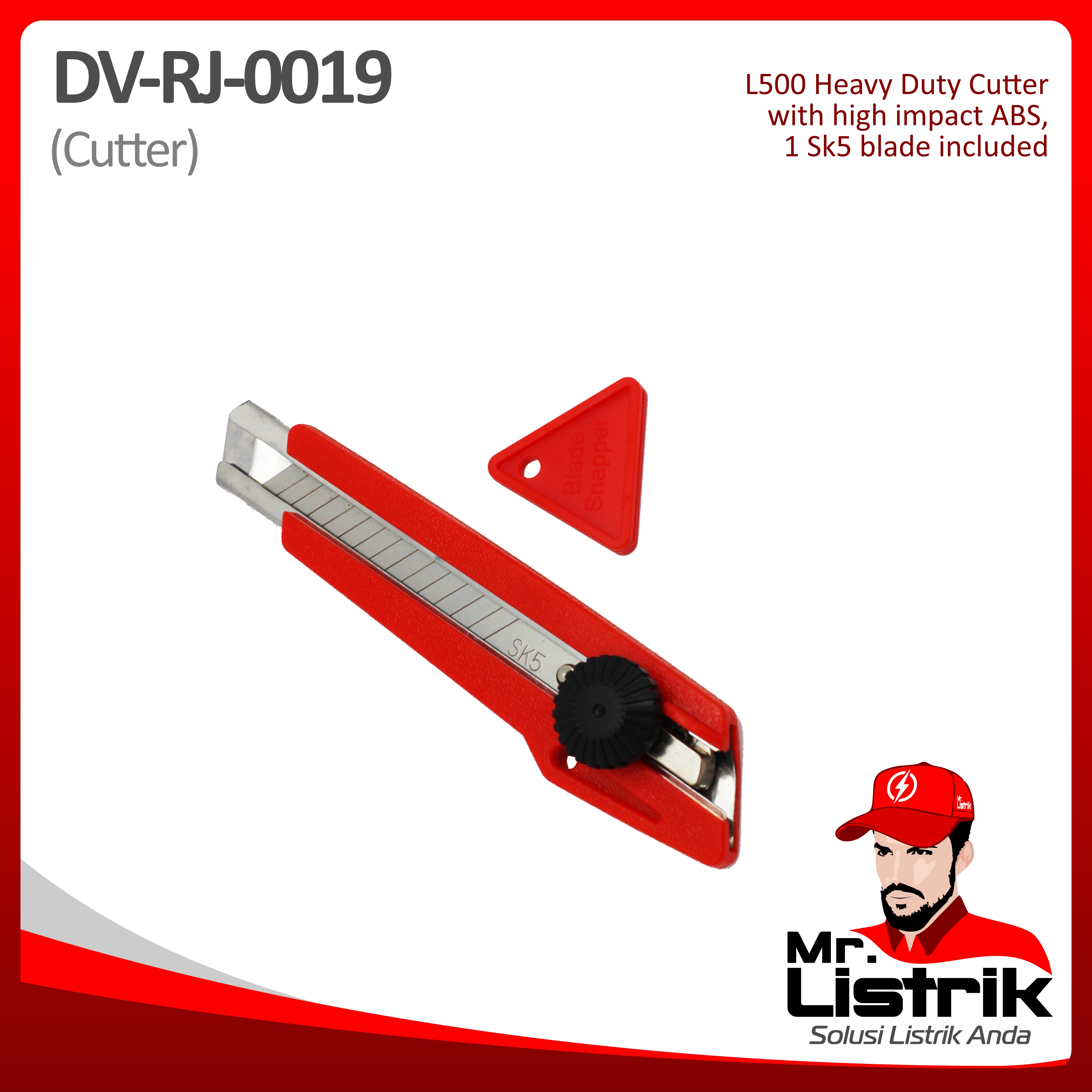 Cutter DV RJ-0019