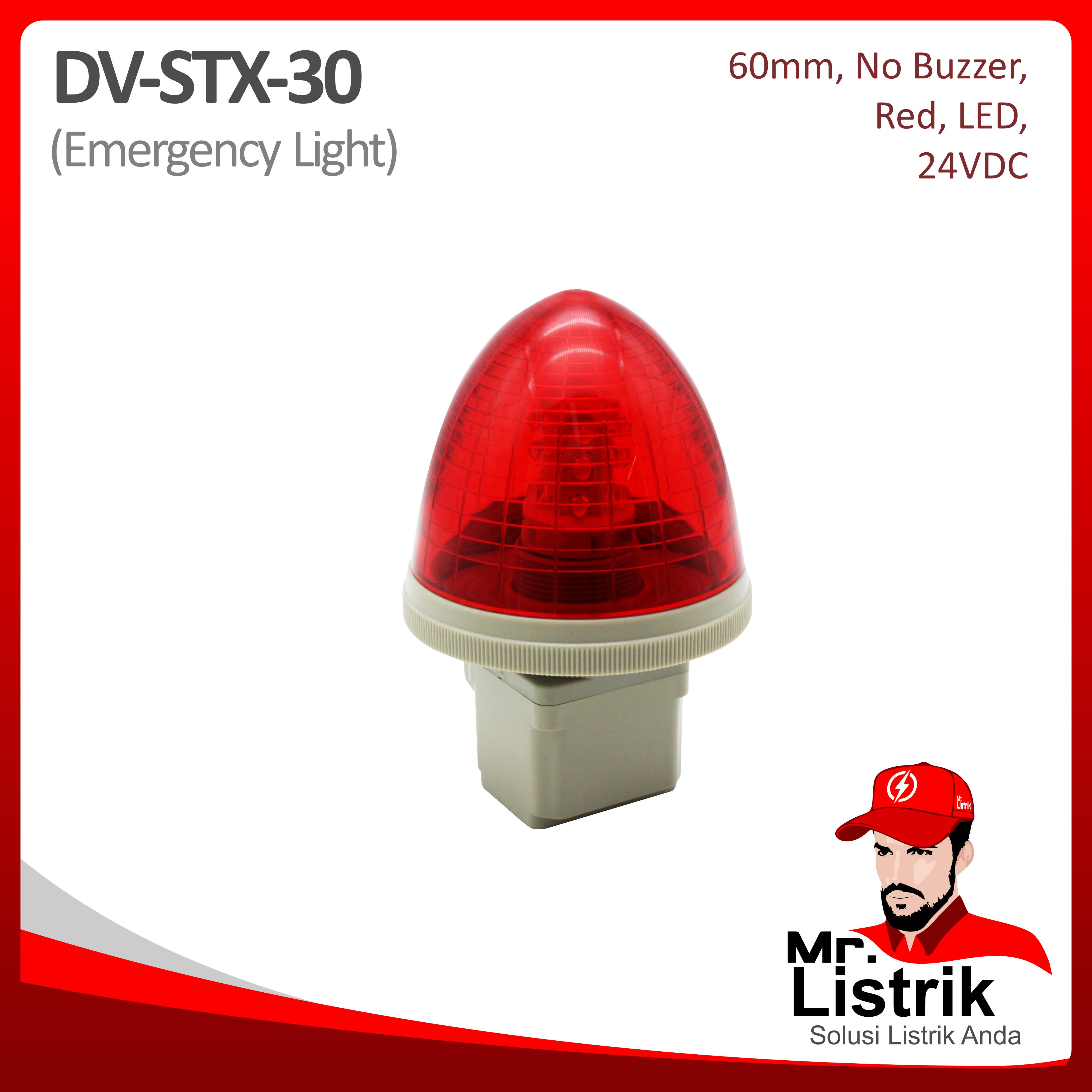 Emergency Light LED 60mm 24VDC DV STX-30