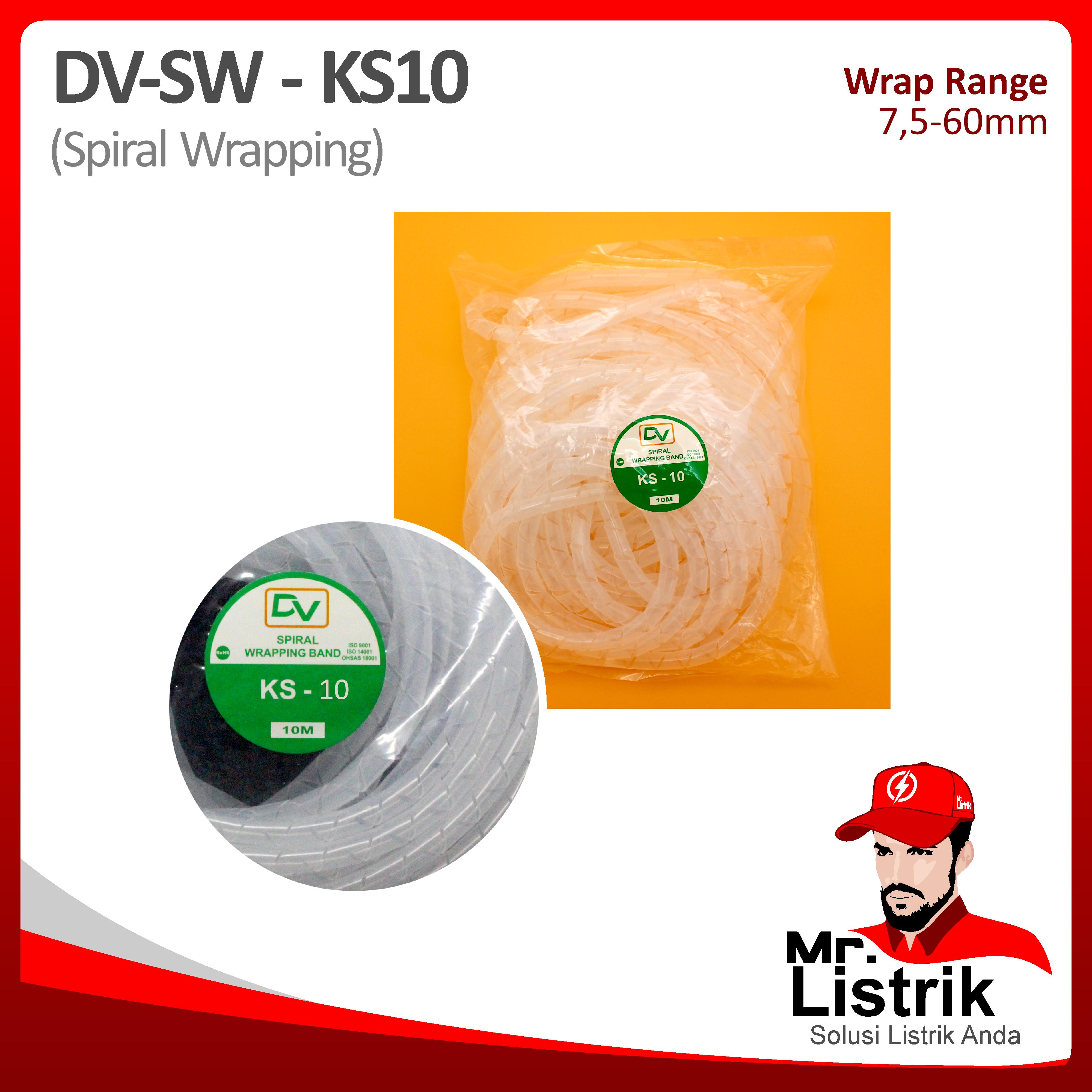 Spiral Wrapping 10mm DV SW KS10
