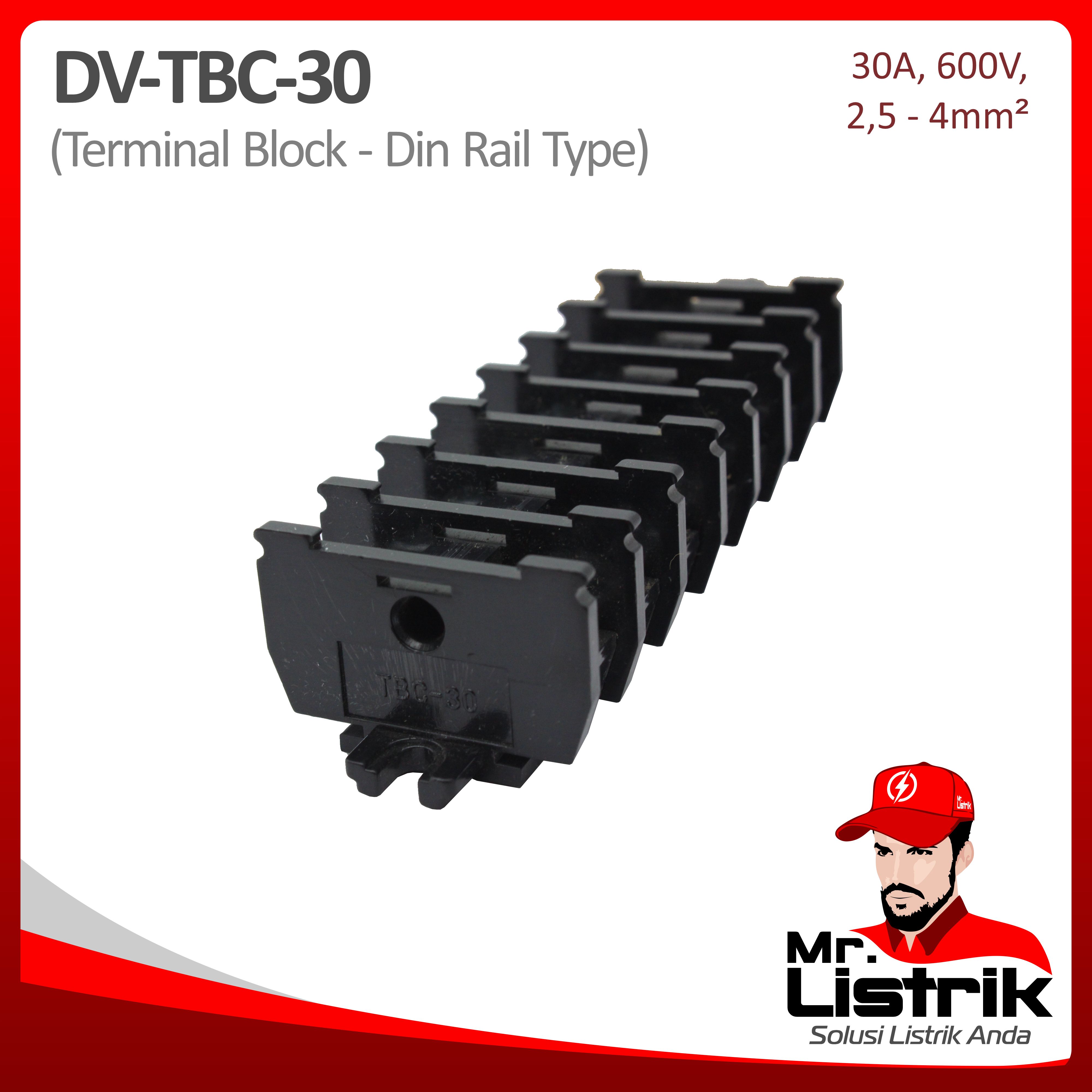 Terminal Block TBC Series 30A DV TBC-30