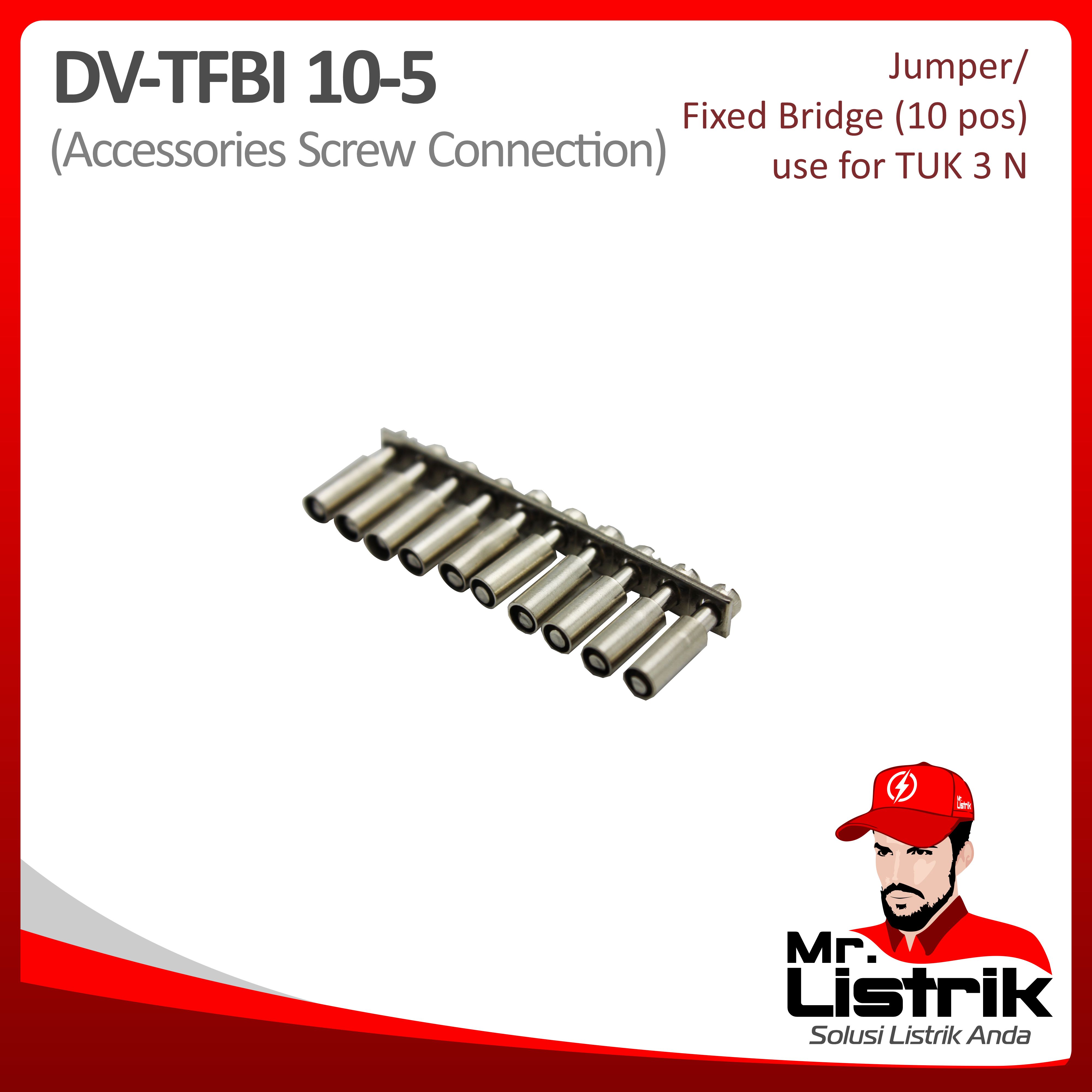 Jumper Terminal Block TUK3 DV TFBI 10-5