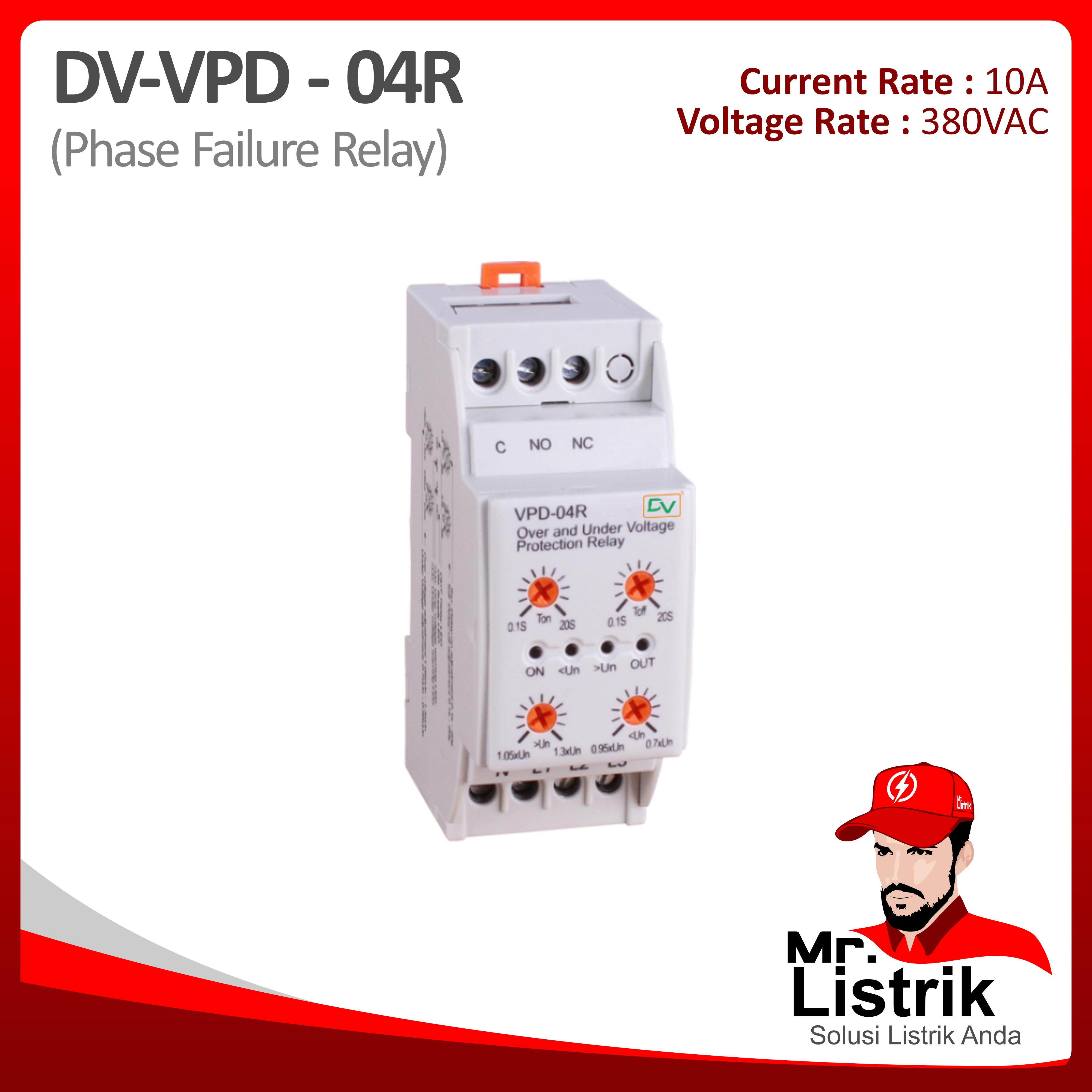 Phase Failure Relay DV VPD-04R