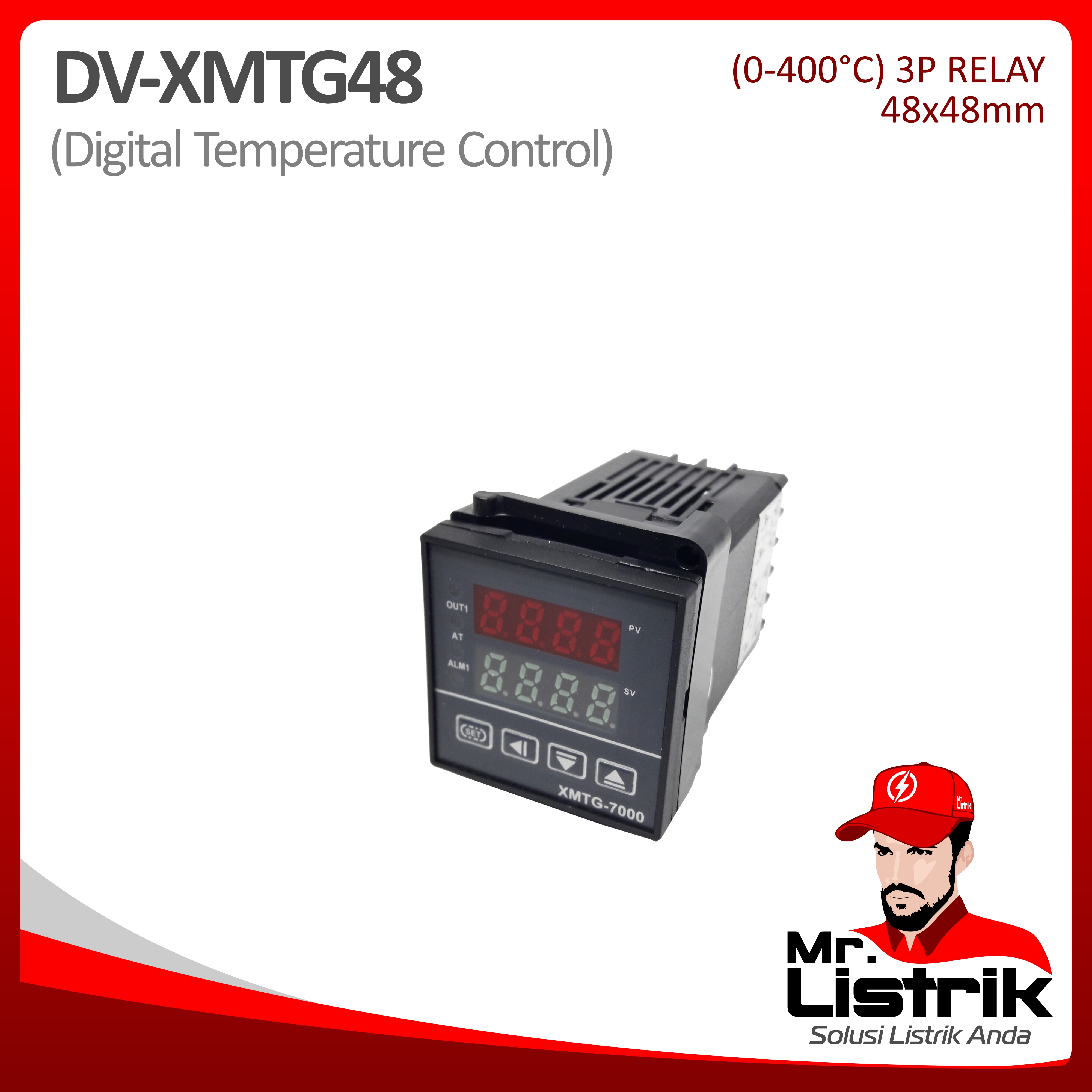Digital Temperature Control 48x48 DV XMTG48