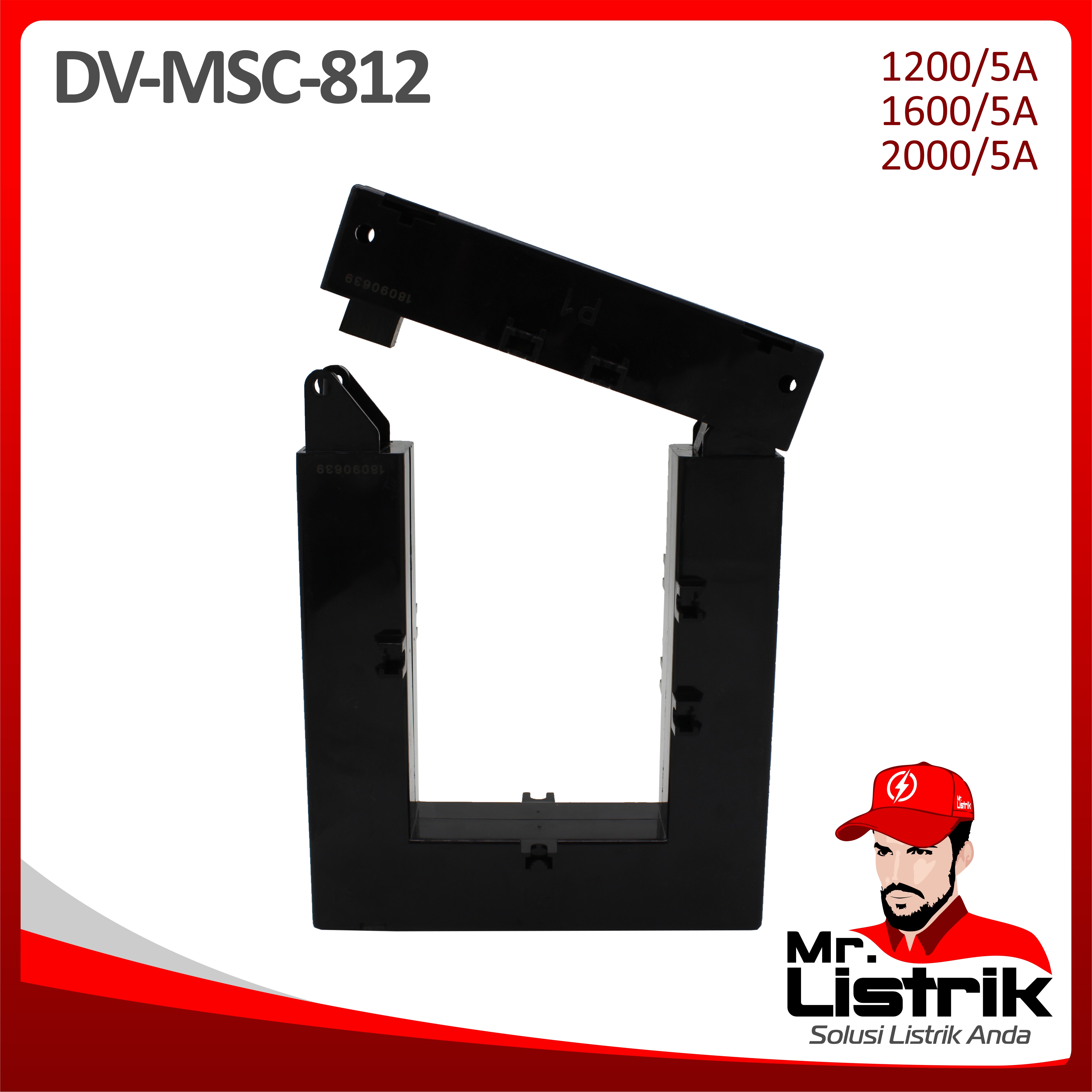 Current Transformer DV Split Core MSC-812 2000/5A