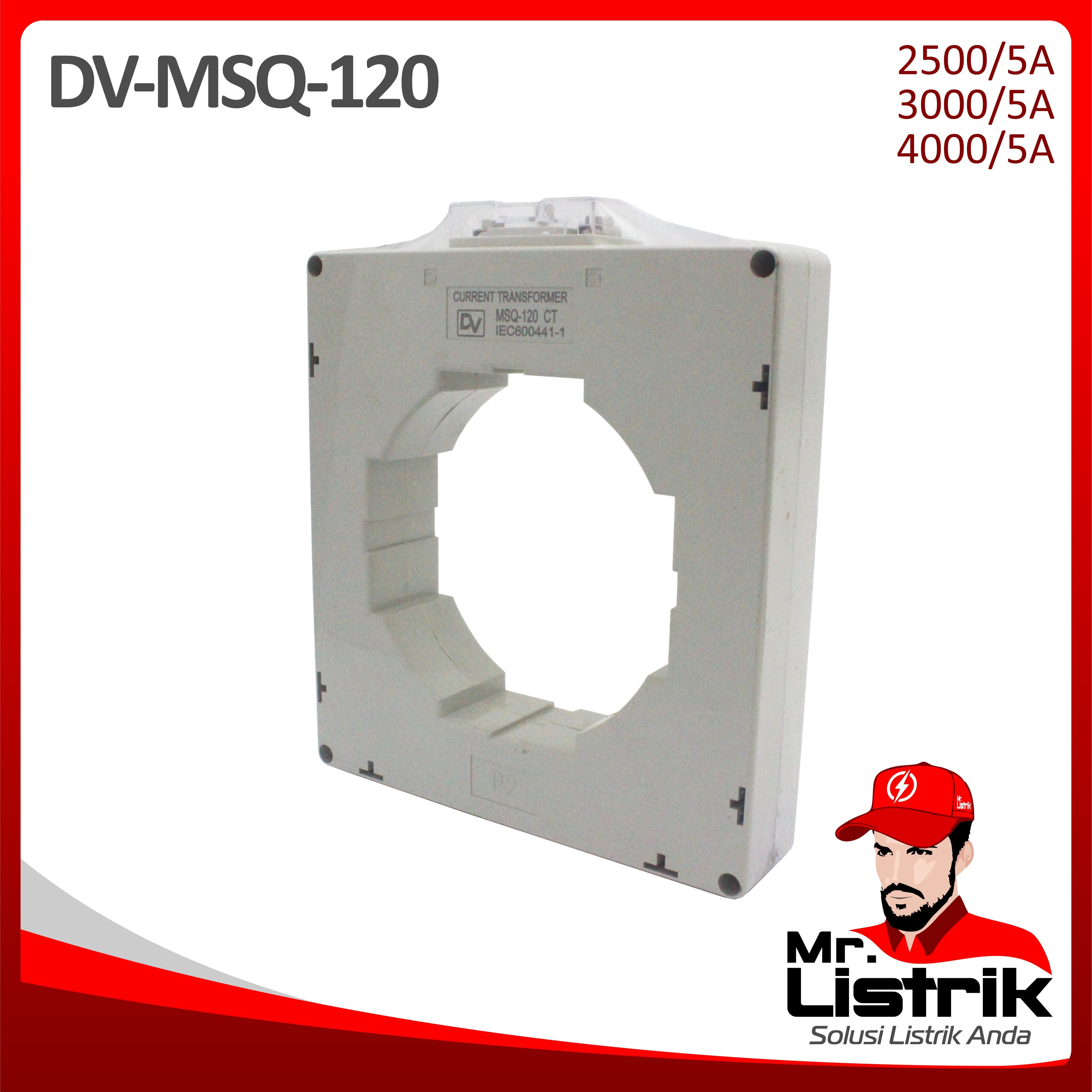 Current Transformer DV Fixed Type MSQ-120 3000/5A