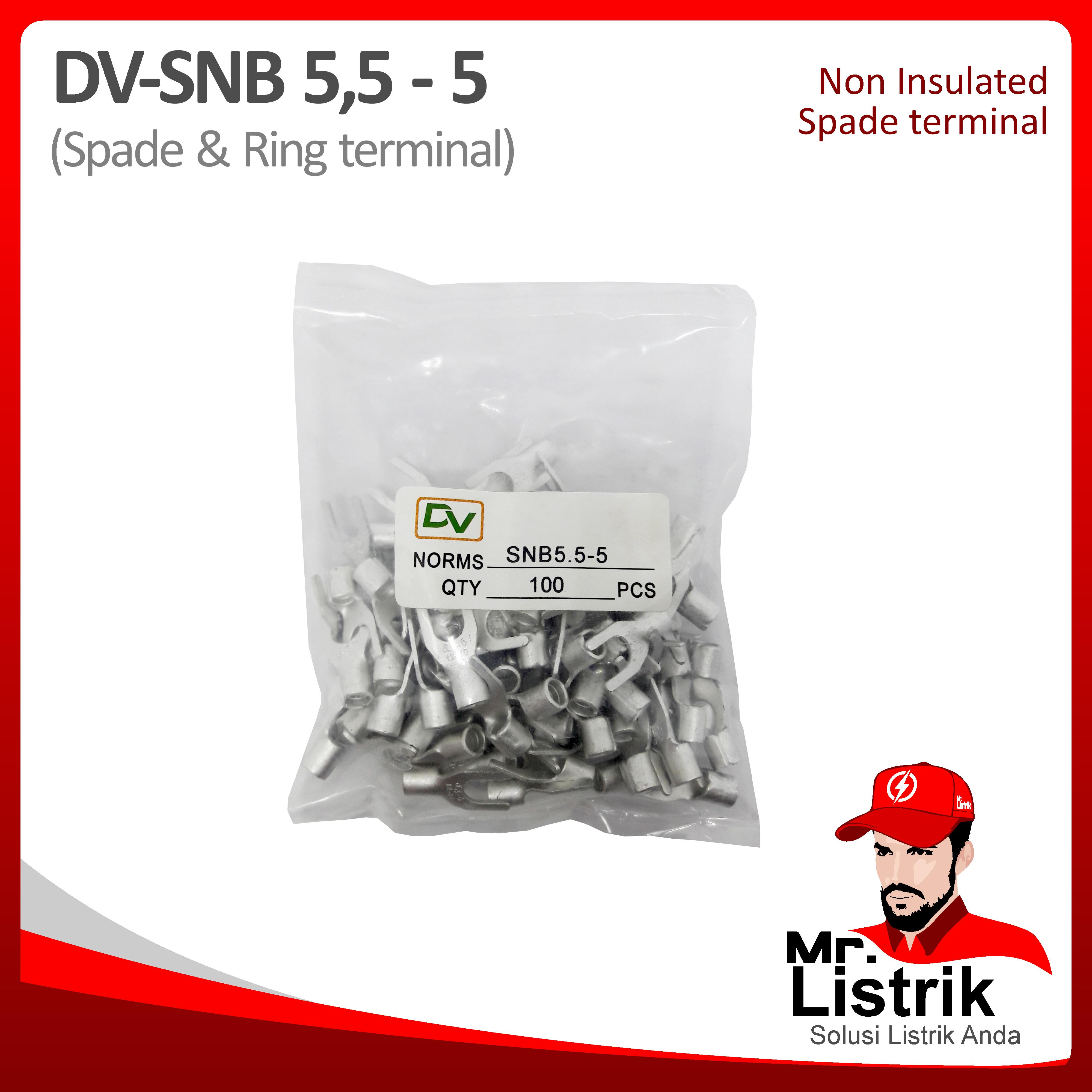 Non Insulated Skun Garpu 4-6mm DV SNB5.5-5