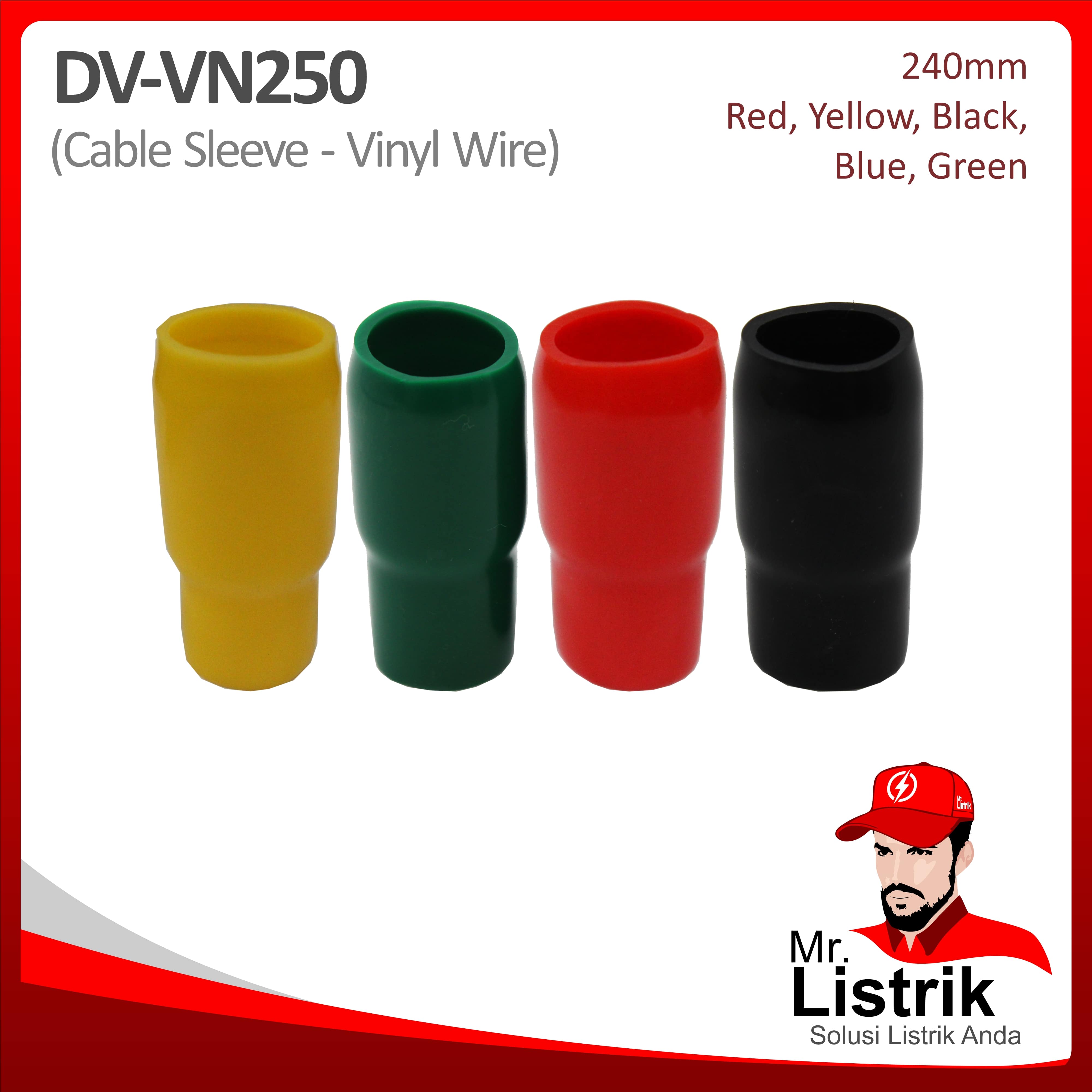 Cable Sleeve Vinyl 250mm DV VN250